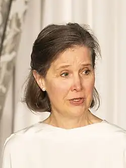 Patchett speaks during the 2023 Kennedy Center Honors in Washington D.C.
