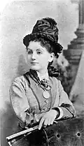 Anna Ruby Nichols for whom the falls are named, 1865