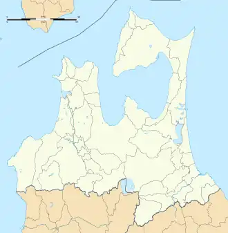 2020 Summer Paralympics torch relay is located in Aomori Prefecture