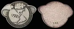 Image 29Robbins medallion of Apollo 7, by the Robbins Company (from Wikipedia:Featured pictures/Artwork/Others)