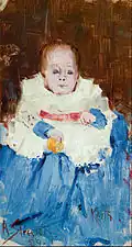 Orange, blue and white, 1889, Art Gallery of South Australia