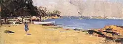 Arthur Streeton, Sirius Cove, New South Wales, 1895