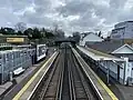 Looking towards London