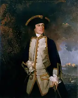 Portrait of Augustus Keppel by Joshua Reynolds, 1749