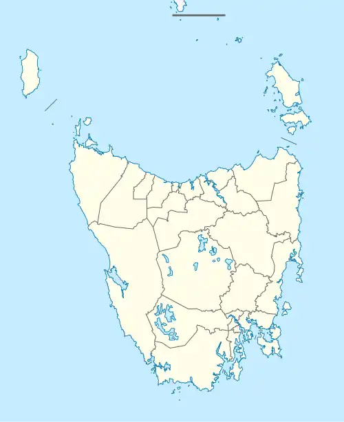 Macquarie Point is located in Tasmania