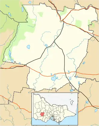 Pomonal is located in Rural City of Ararat