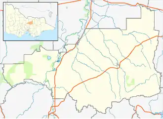 Strathbogie is located in Shire of Strathbogie