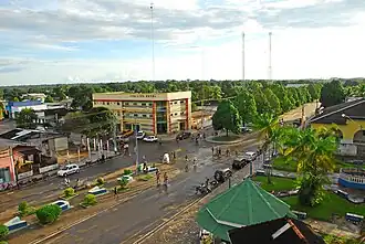 Street view Tarauacá, a city in Brazil
