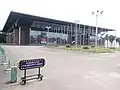 Towards the main entrance (east-north) of the Bangladesh China Friendship International Conference Center