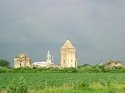 View of the fortress and Bač town