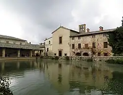 View of the bath