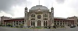 Exterior of the Sirkeci Railway Station in Istanbul (1888–1890), designed in Orientalist style
