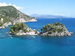 The bay of Parga