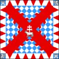 Flag of Caravaca de la Cruz