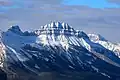 Pilot Peak is centered with Massive Mountain below it