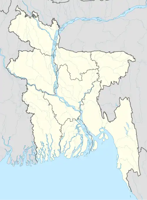 Dahagram is located in Bangladesh