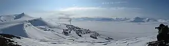 The town from above