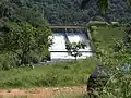 Sete Quedas(Seven Falls) Dam and waterfall