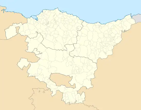 2024–25 Primera Federación is located in the Basque Country