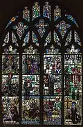 window of Norwich Cathedral