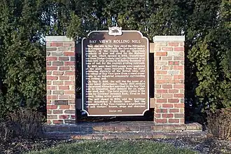 Image 39Memorial marker for the Bay View Tragedy.