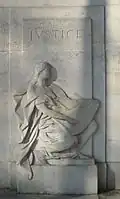Justice (left)