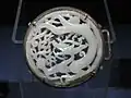Belt plaque with dragon Ming dynasty (15th or 16th century)
