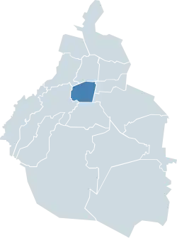 Benito Juárez within Mexico City