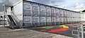 One of the containers (Temporary replacement for the older schoolhouse)