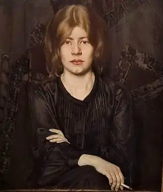Lady with Cigarette