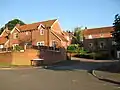 Newer houses in Will Scarlet Close