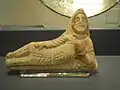 Terracotta figure in Parthian style