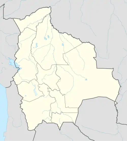 Tumarapi is located in Bolivia