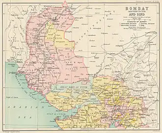 Navanagar, part of Bombay Presidency, 1909