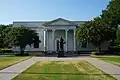 View of the Sam Rayburn Library from outside