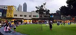 Part of Bonifacio High Street as seen in 2013