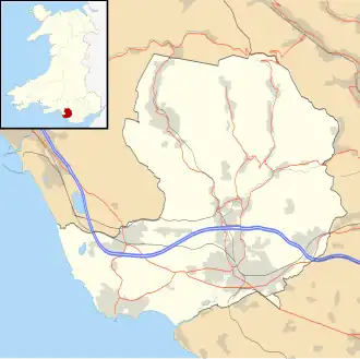 Porthcawl is located in Bridgend