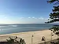 Beach view of Brighton-Le-Sands