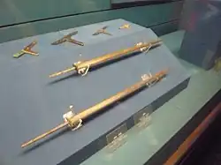 Qin bronze jians