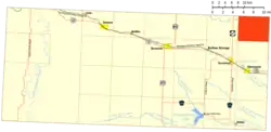 Location of Buena Vista Township