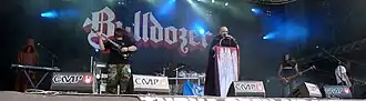 Bulldozer at Tuska Open Air 2011