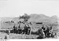 German marines in the field in Jiaozhou