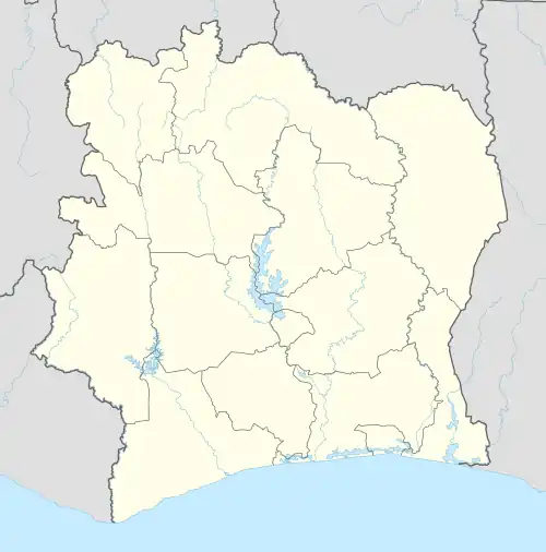 2009 African Nations Championship is located in Ivory Coast