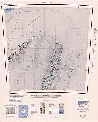 Lower Support Force Glacier in east of map