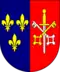 Episcopal coat of arms of Archbishop Mikolaj Prażmowski,