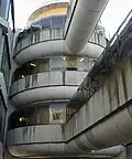 Callam Offices, Canberra; built 1977–1981; designed by John Andrews.[95]