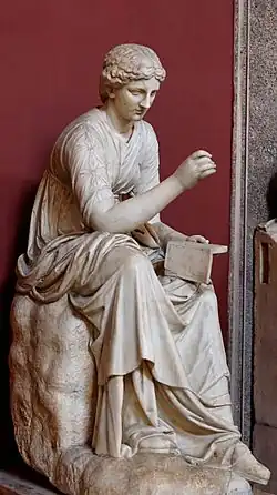 Image 74Calliope, the muse of heroic poetry (from History of poetry)