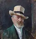 Self portrait of Alceste Campriani