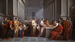Roman Women Offering Their Jewellery in Defence of the State (1825–1829), Kelvingrove Art Gallery and Museum