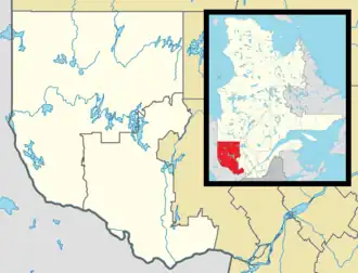 Thurso is located in Western Quebec